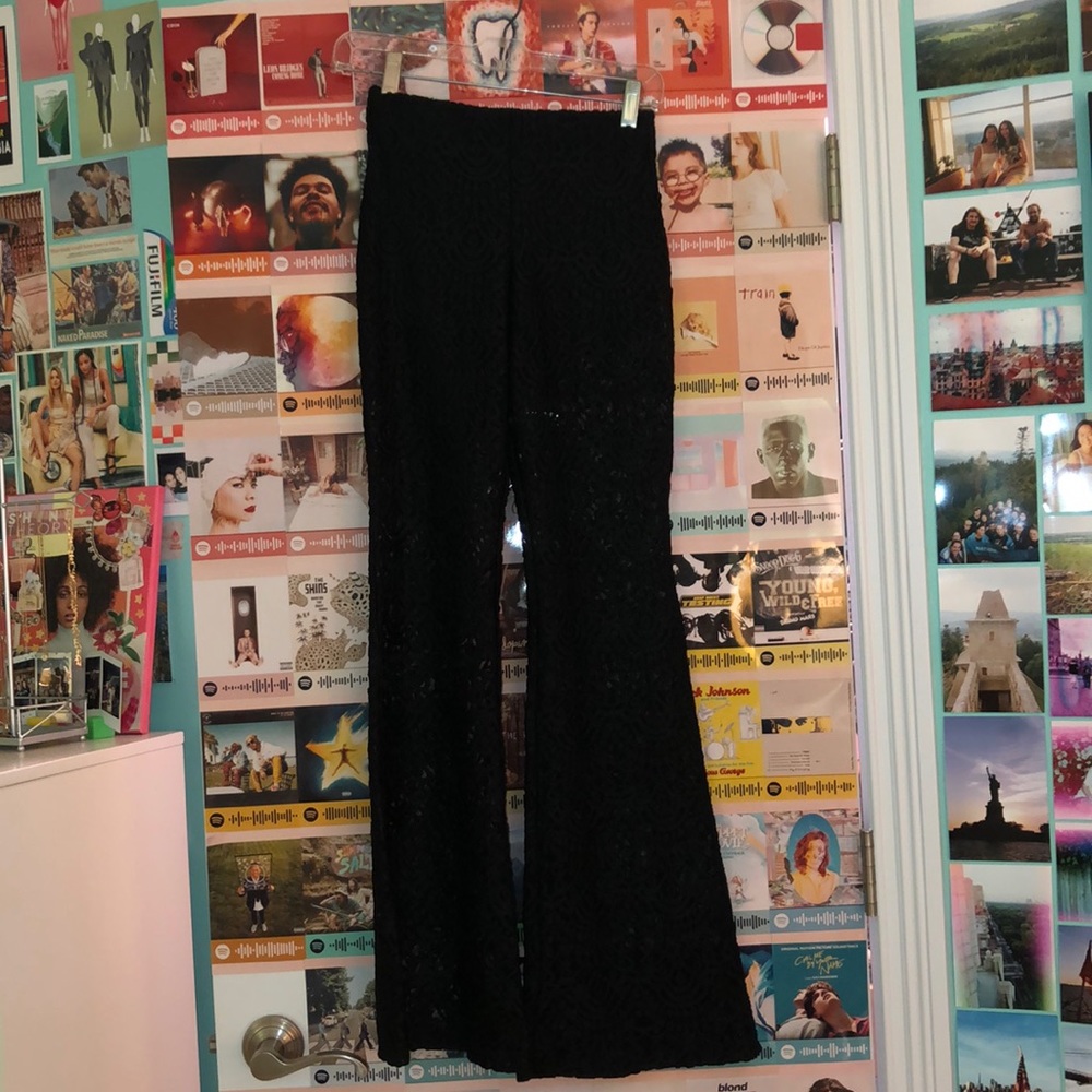FLARE LACE FESTIVAL PANTS